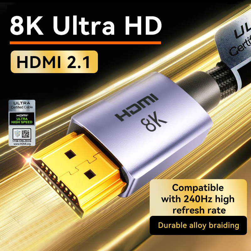 Hdmi Cable 2.1 - Llano 8K HDMI 2.1 Cable 8K/60Hz