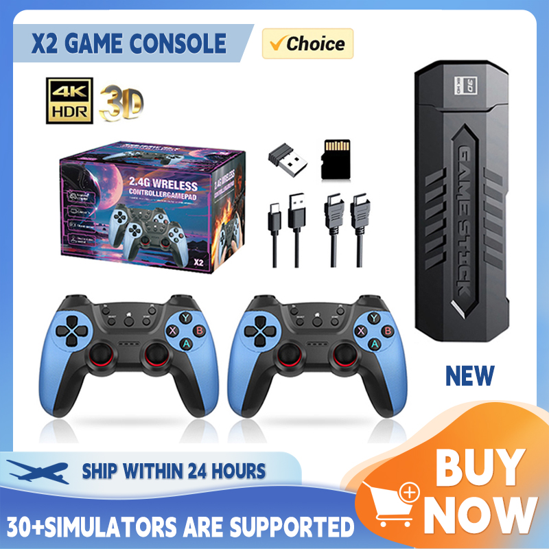 Gaming Console X2 - 2026 New X2 Blue Retro Gaming