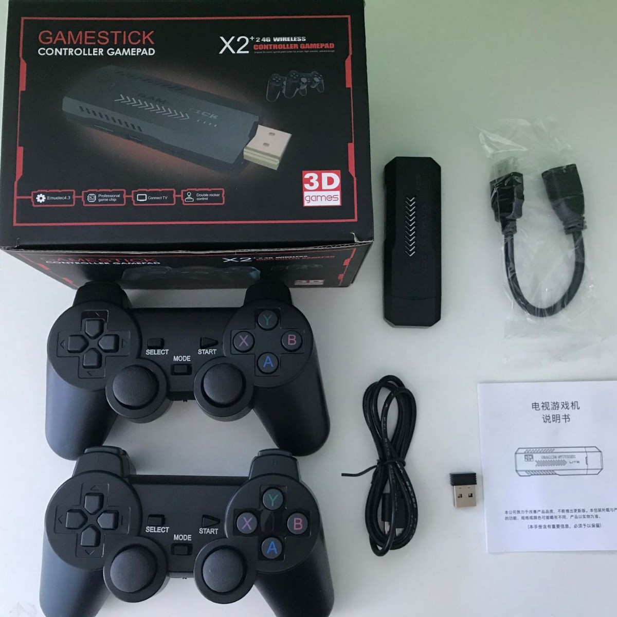 Gaming Console X2 - X2 Retro Video Game Console 2.4G