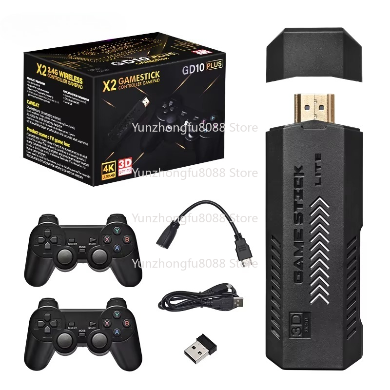 L GD10 Plus Game Stick 4k Blac - Gaming Console X2 review and price