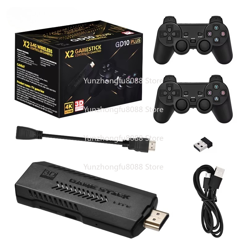 L GD10 Plus Game Stick 4k Blac - Gaming Console X2 review and price
