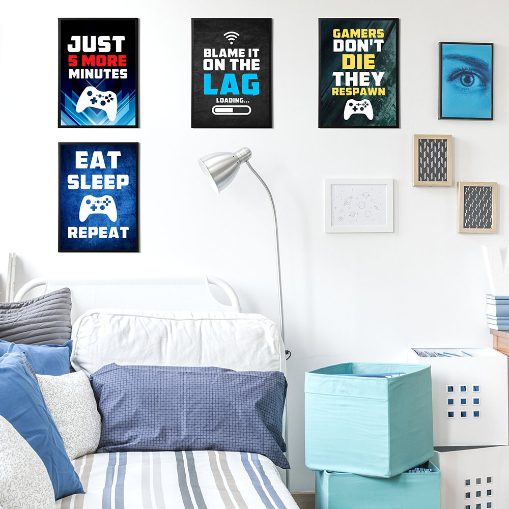 Gaming Quotes Art Painting Con - Gaming Console Picture review and price