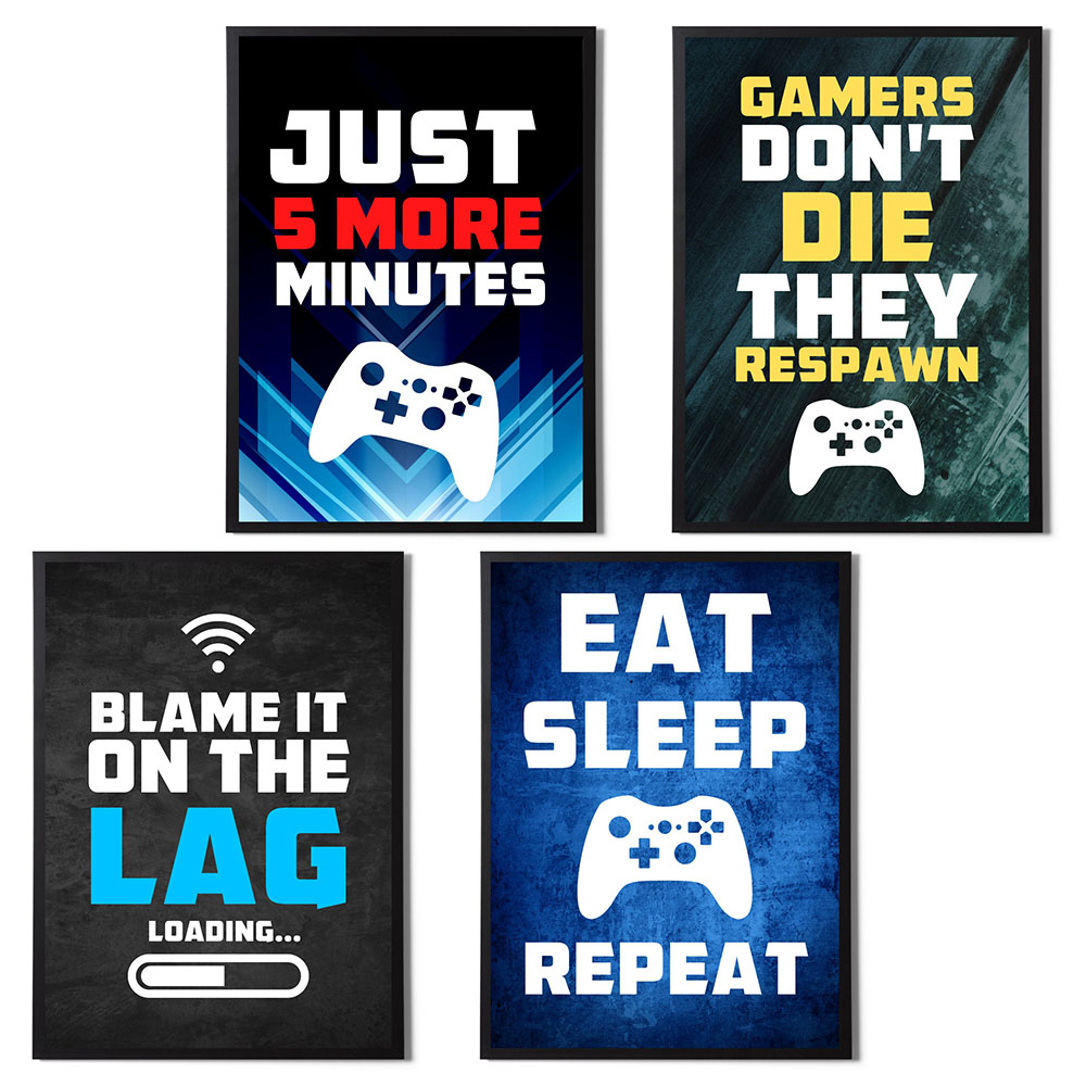 Gaming Quotes Art Painting Con - Gaming Console Picture review and price