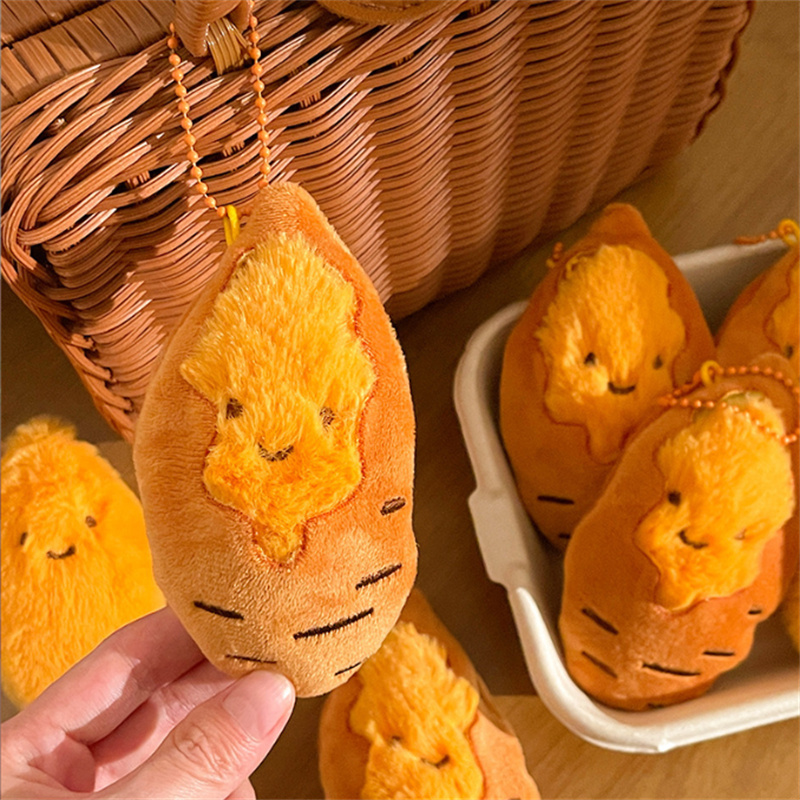 Cute Mini Baked Sweet Potato P - Gaming Console Keychain review and price