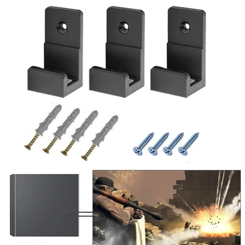Wall Mount Holder For PS4 Cons - Gaming Console Stand review and price