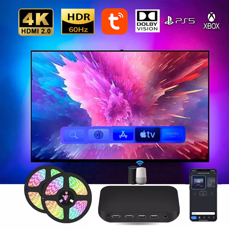 Smart Ambient TV Led Backlight - Hdmi Cable 2.1 review and price