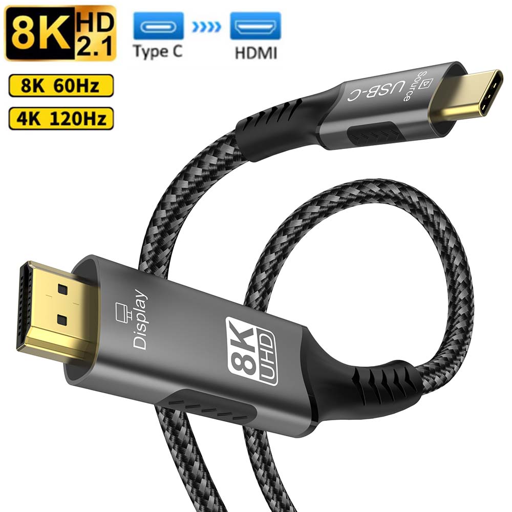 8K Type C to HDMI 2.1 Cable 32 - Hdmi Cable 2.1 review and price