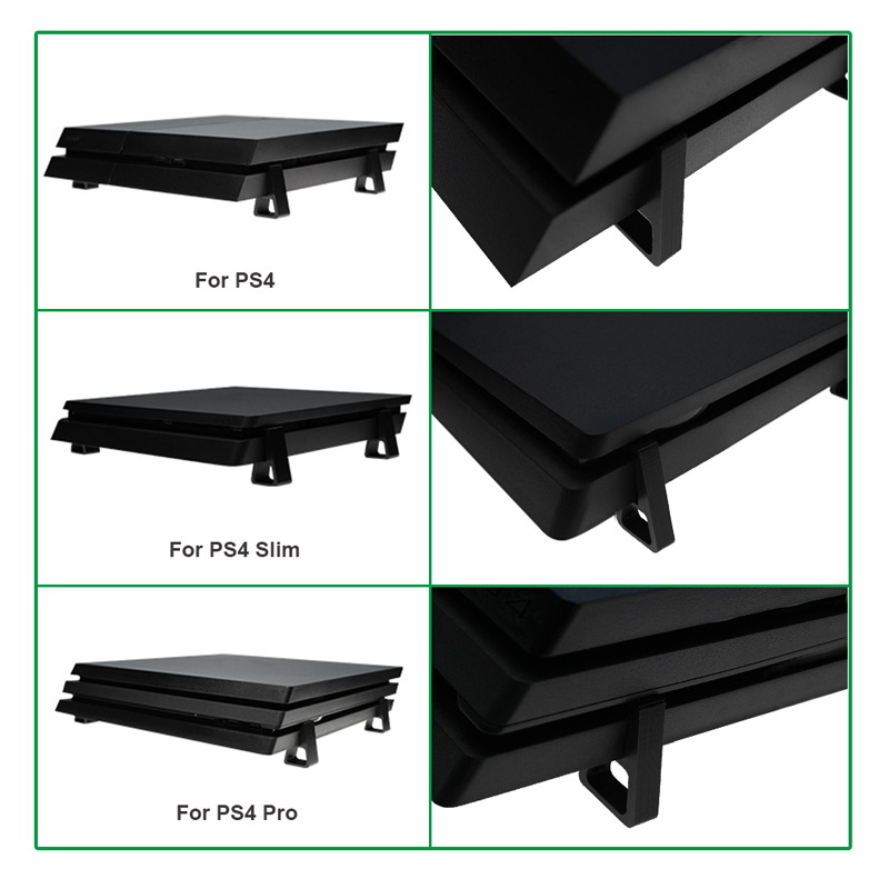 4Pcs Cooling Horizontal Holder - Gaming Console Stand review and price