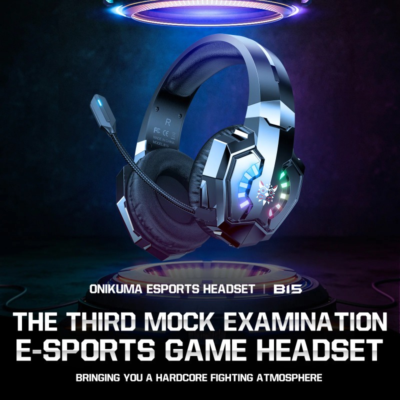 ONIKUMA B15 Gaming Headset Wir - Gaming Console Apple review and price