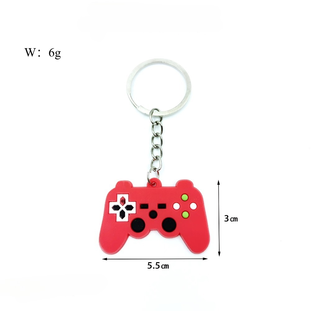 10PCS Creative Cute PVC GamePa - Gaming Console Keychain review and price