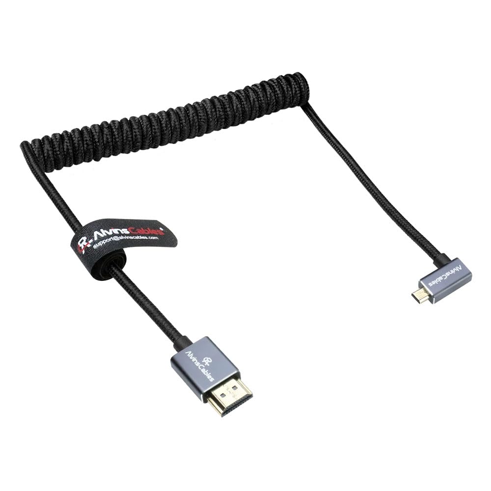 Alvin's Cables Right Angle Mic - Hdmi Cable 2.1 review and price