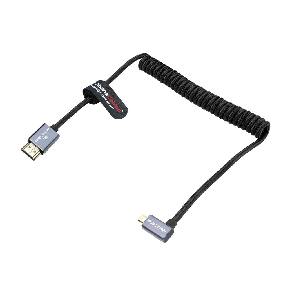 Alvin's Cables Right Angle Mic - Hdmi Cable 2.1 review and price