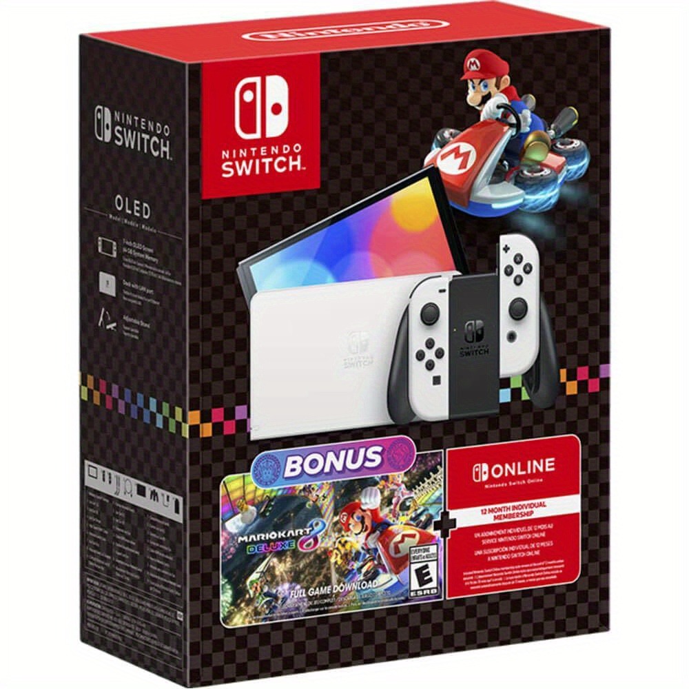 Nintendo Switch OLED Console B - Gaming Console Bundle review and price