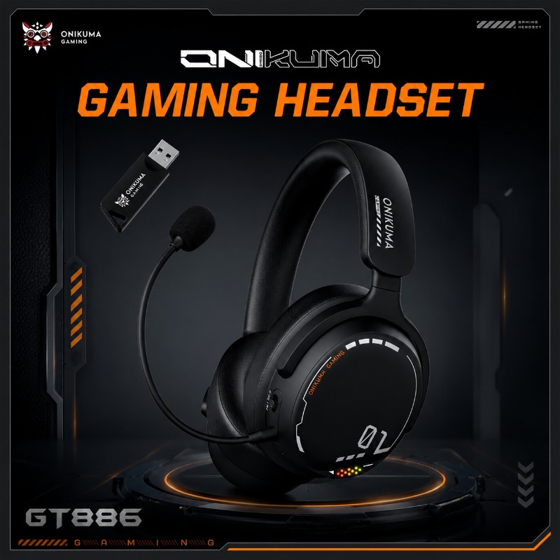 ONIKUMA GT886 Gaming Headset W - Gaming Console Apple review and price