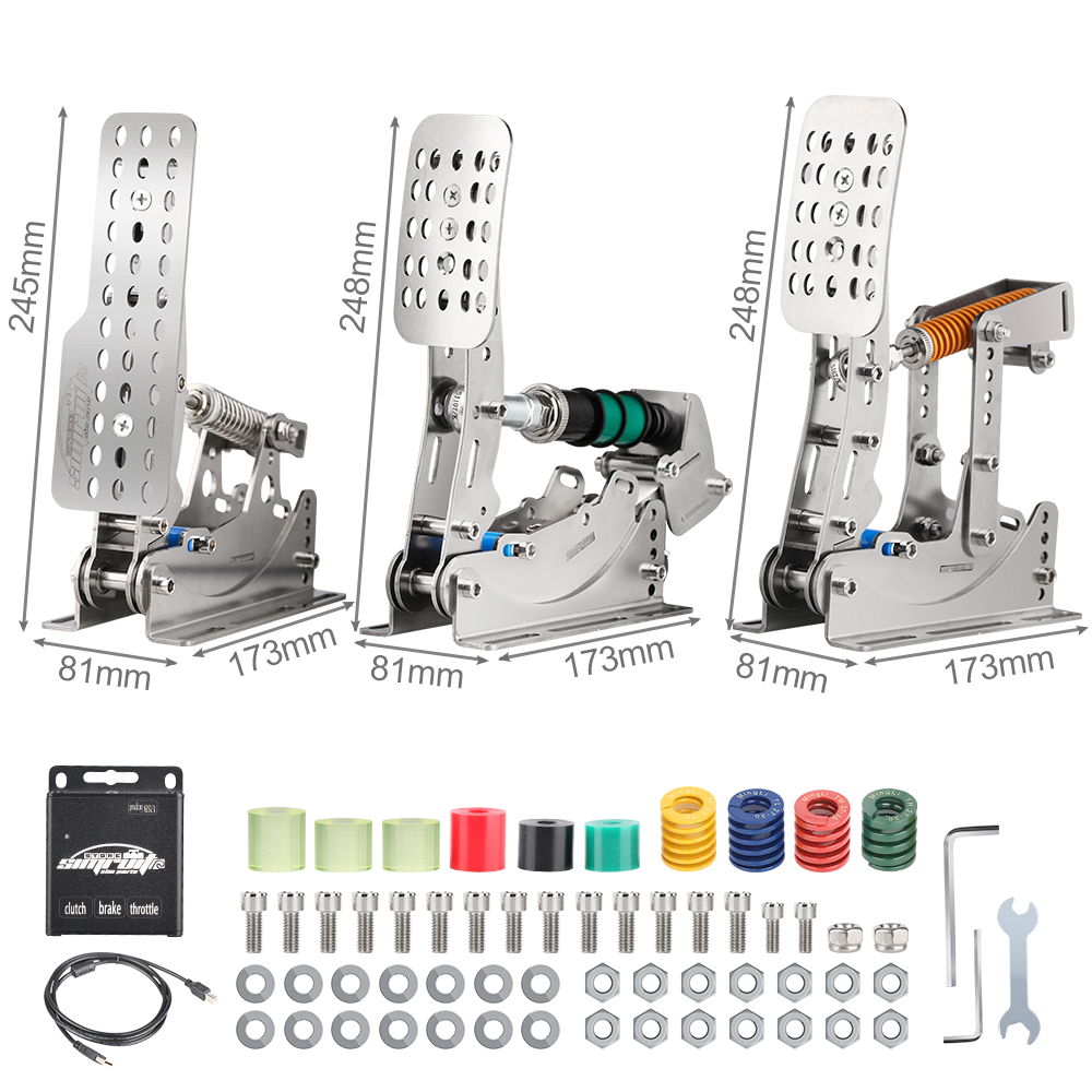 SimRuito Sim Racing LoadCell P - Racing Pedal Set review and price