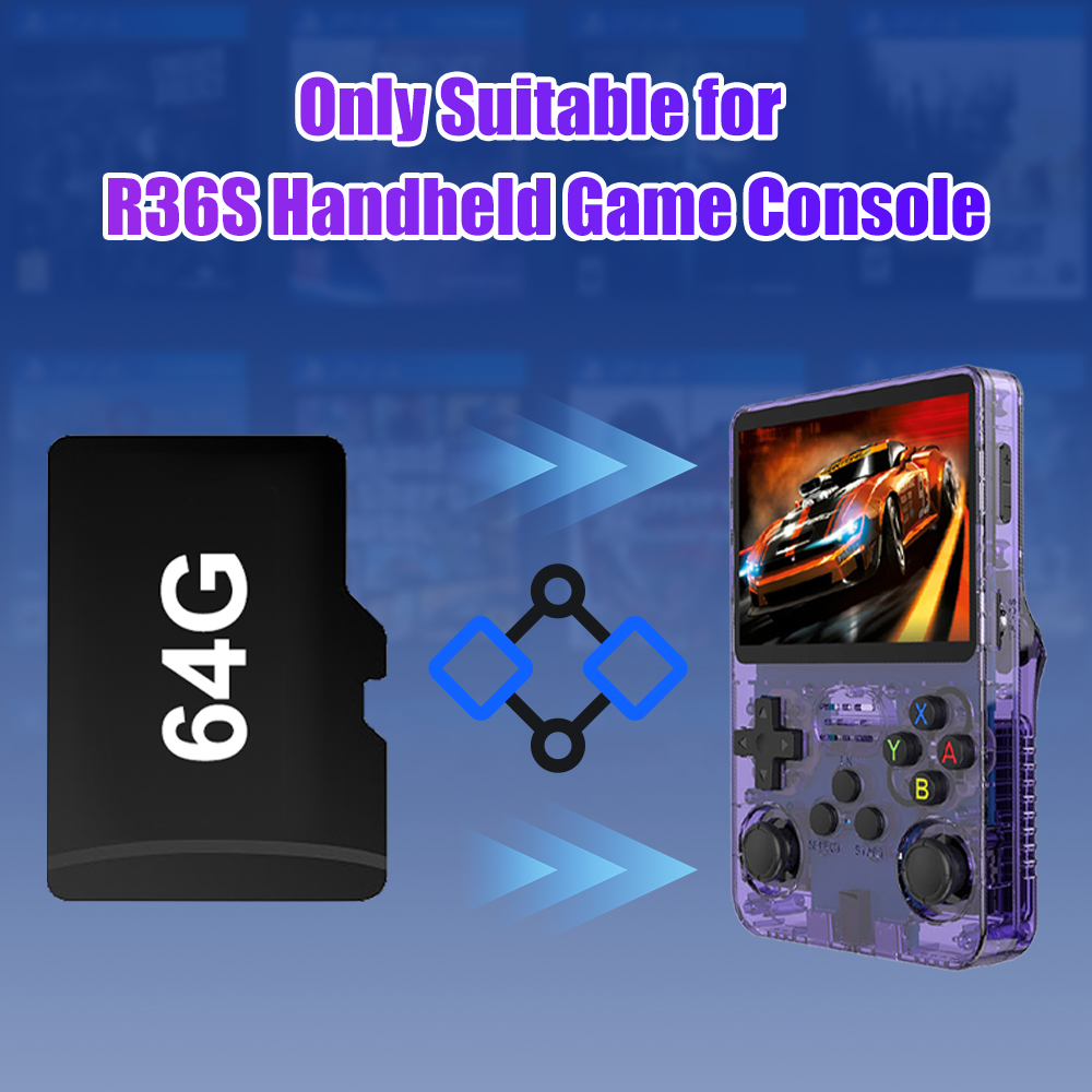 64G Game TF Card for R36S Vide - Gaming Console Handheld Retro review and price