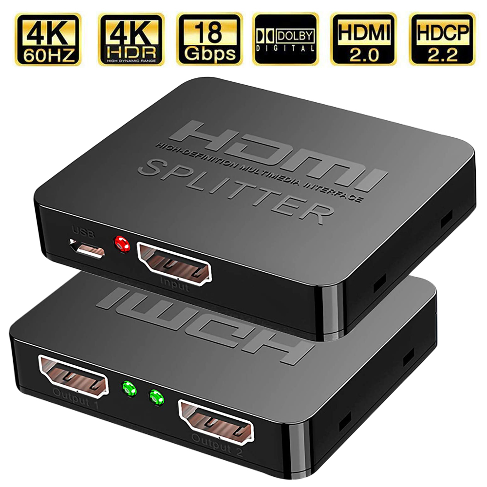 2023 Best 4K HDMI Splitter 1x2 - Gaming Console Bundle review and price
