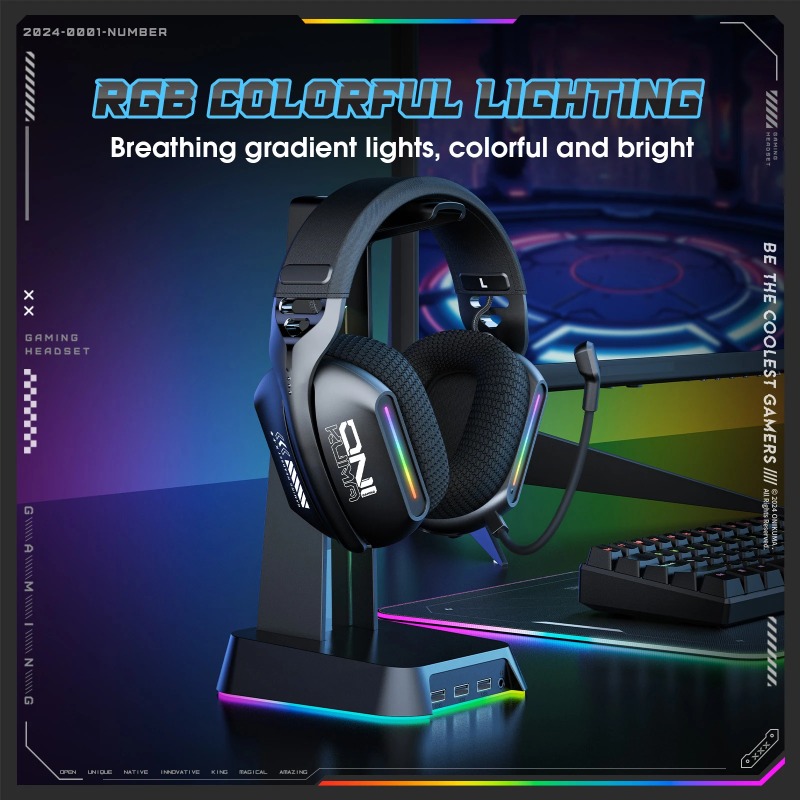 ONIKUMA GT808 Gaming Headset W - Gaming Console Apple review and price