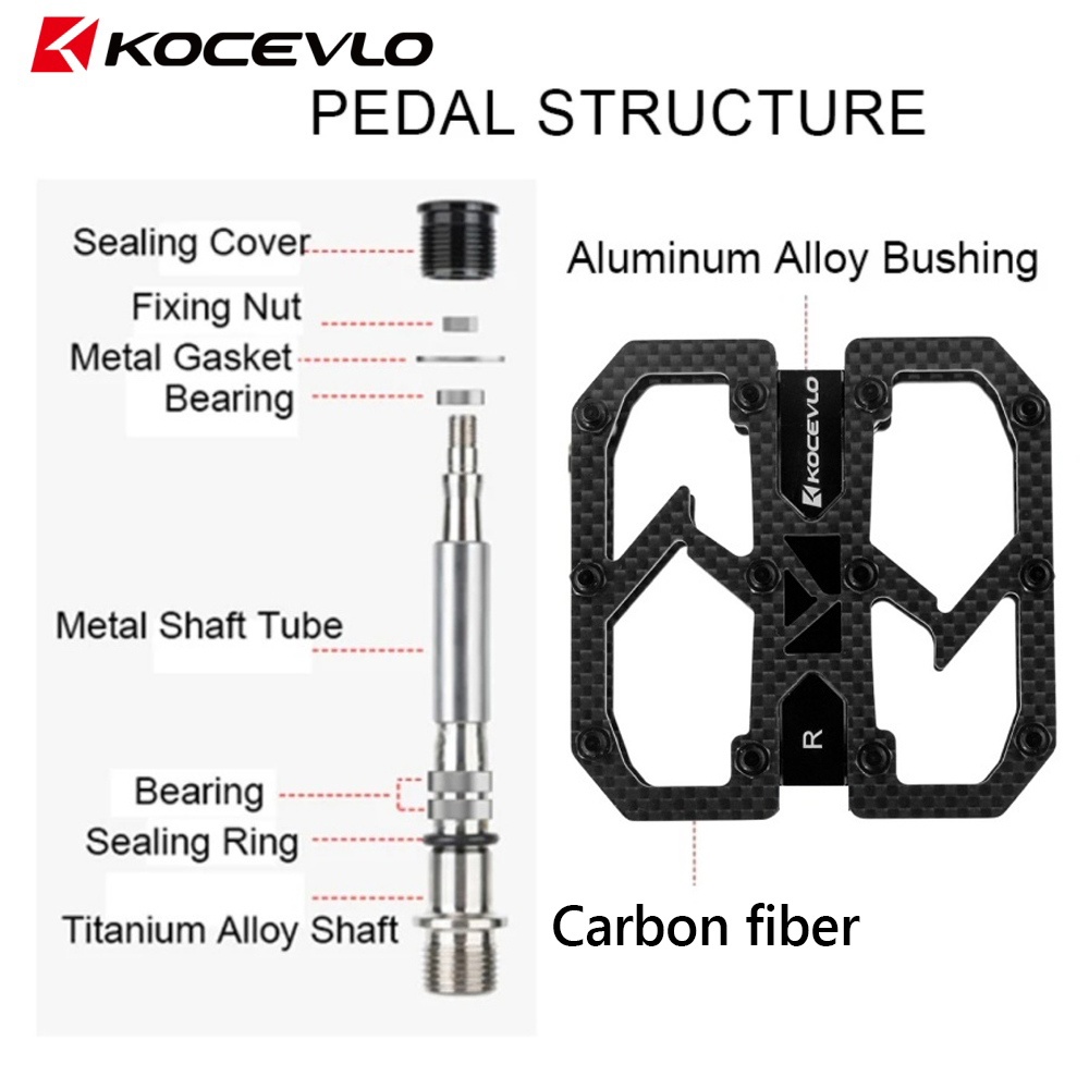 KOCEVLO Carbon Fiber Pedal Ult - Racing Pedal Set review and price