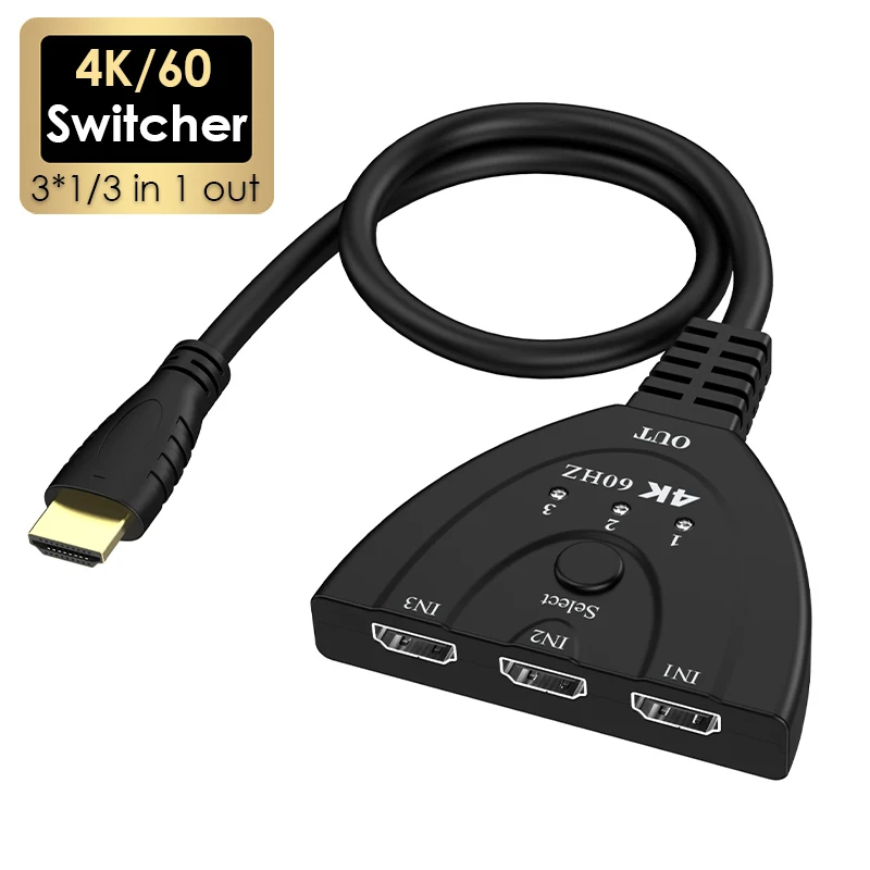 4K 60Hz 3D Mini 3 Port HD Swit - Gaming Console Bundle review and price
