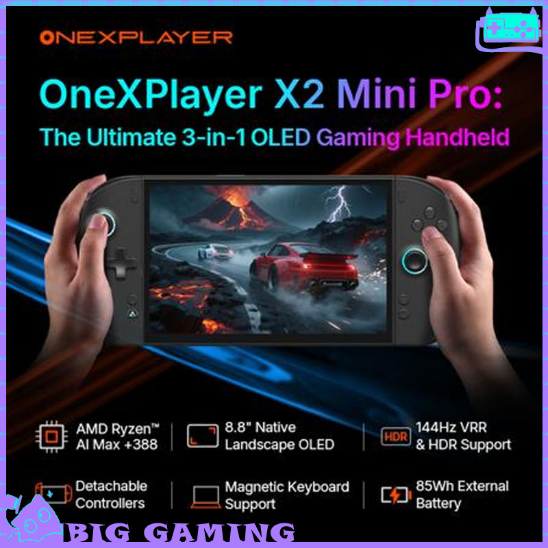 OneXPlayer X2 Mini Pro 3‑in‑1  - Gaming Console X2 review and price