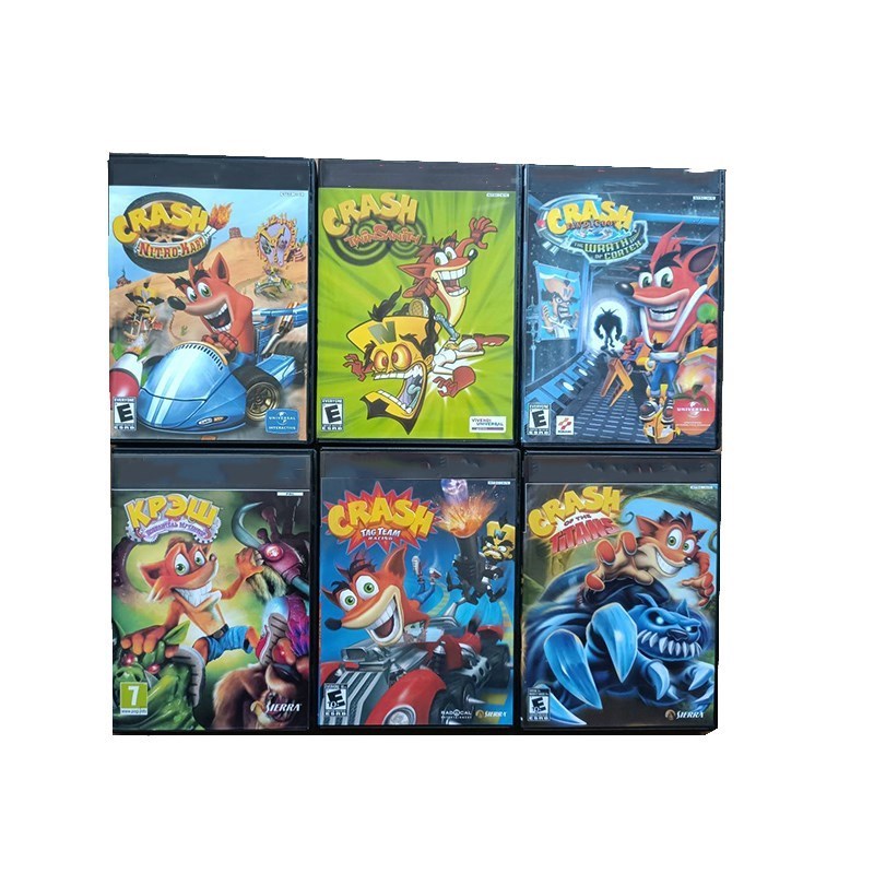 PS2 Copy Game Disc Crash Bandi - Gaming Console Retro review and price